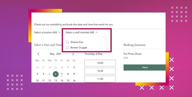 HOW DO I CREATE A WIX BOOKING APPOINTMENT